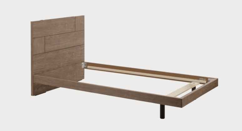 [レンタル] 【送料別 / セミダブル】フランスベッド 電動リクライニング用木製ベッドフレーム「LT-101F」 セミダブルサイズ - 3