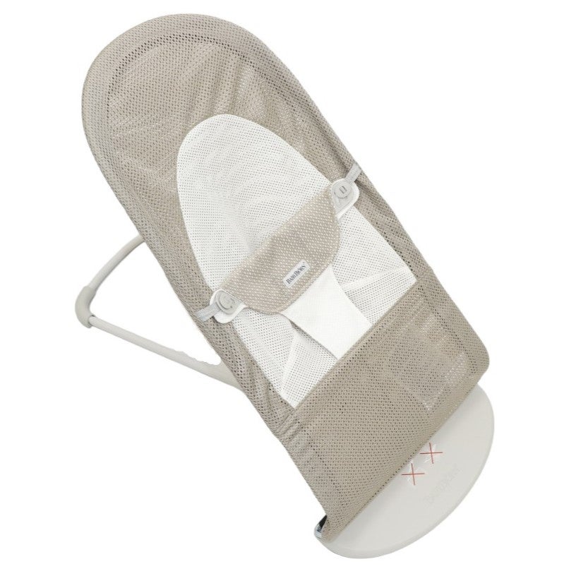 [レンタル] BabyBjorn ベビービョルン バランスソフト メッシュ バウンサー グレーベージュ ホワイト