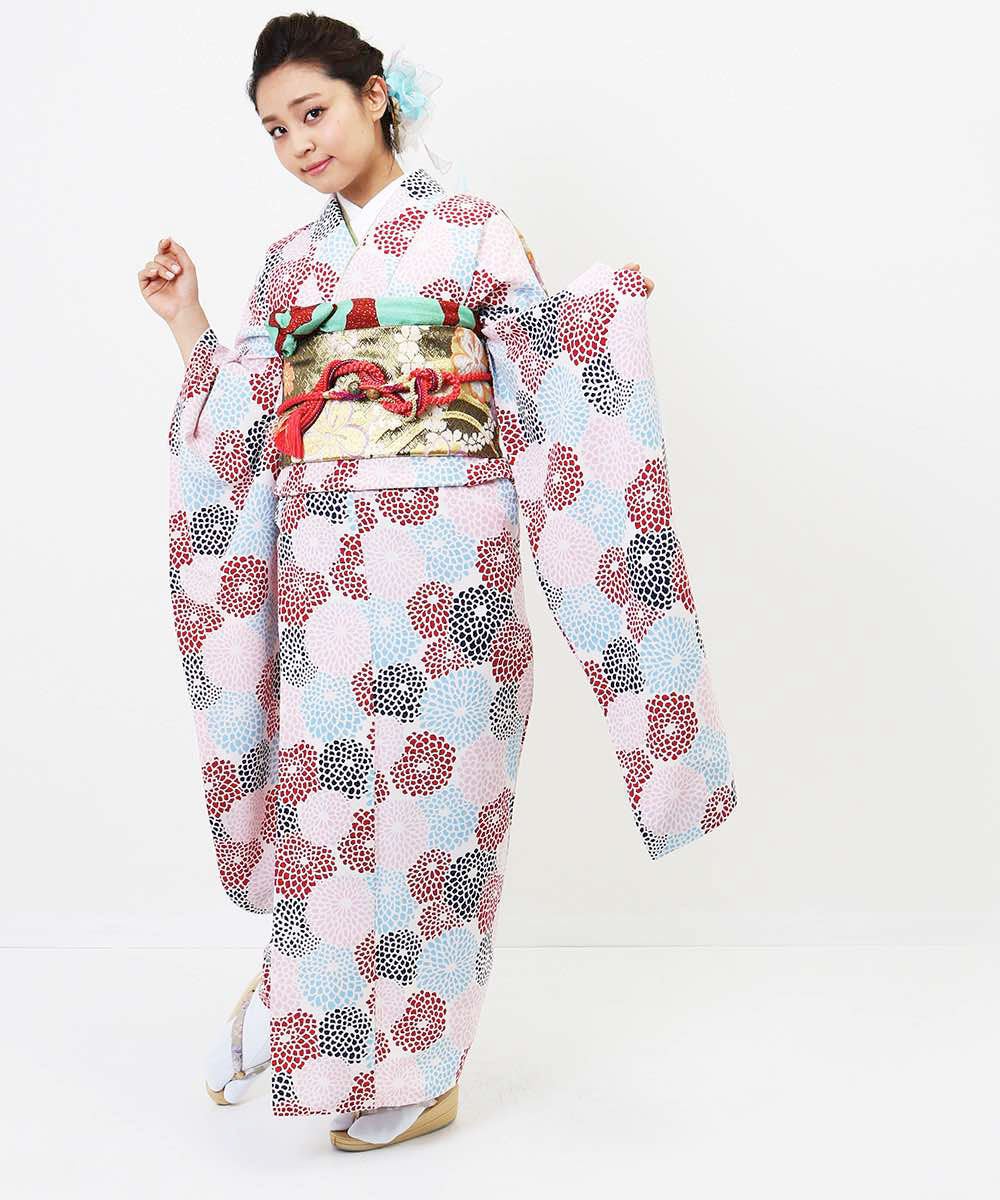 [レンタル] 【対応身長148-168cm】レンタル振袖フルセット-771の宅配レンタル - 11