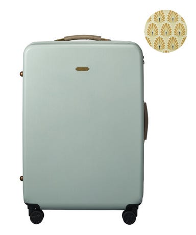 [5-8泊向けサイズ]ブルーノ MILESTO UTILITY 75L ハードキャリーケース スーツケース ペールグリーン