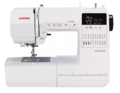 [レンタル] [ミシン糸付属]JANOME ジャノメ コンピューターミシン DC3220