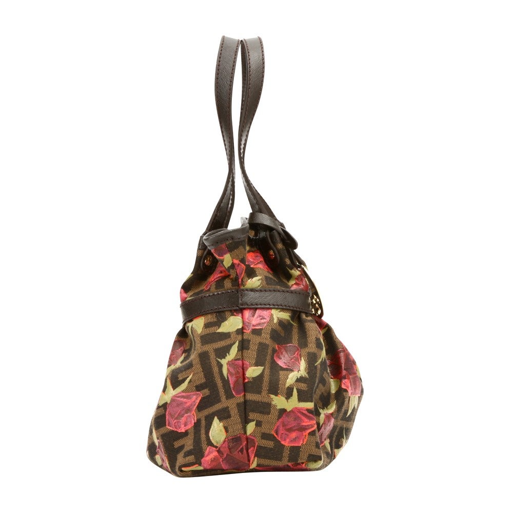 [レンタル] レディース フェンディ キャンバス レザー ハンドバッグ - 2