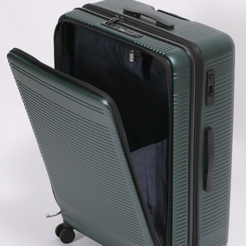 [レンタル] [8-10泊向けサイズ]BERMAS EURO CITY2 No.60298 108L ハードスーツケース ブラックの宅配レンタル - 8