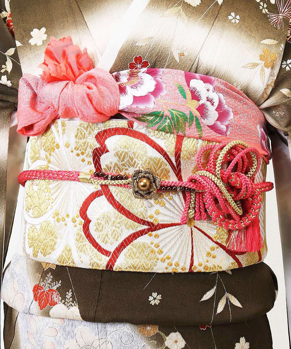 [レンタル] 【対応身長154-169cm】レンタル振袖フルセット-805の宅配レンタル - 12