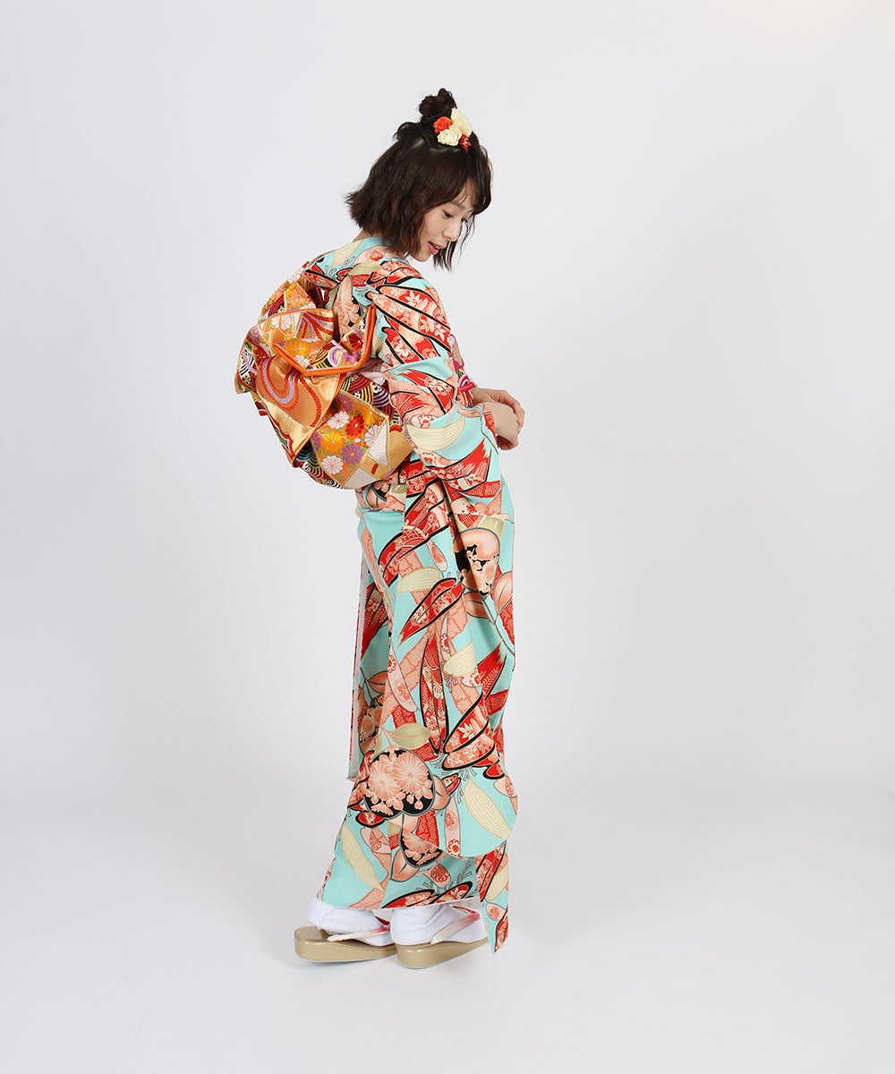 [レンタル] 【対応身長155-170cm】レンタル振袖フルセット-895の宅配レンタル - 2