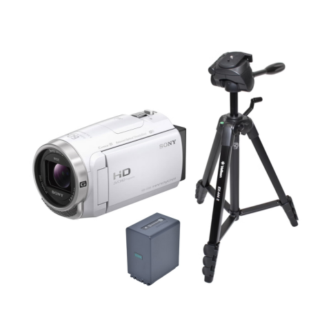 レンタル] ソニー ビデオカメラ HDR-CX680 ホワイト - Rentio[レンティオ]