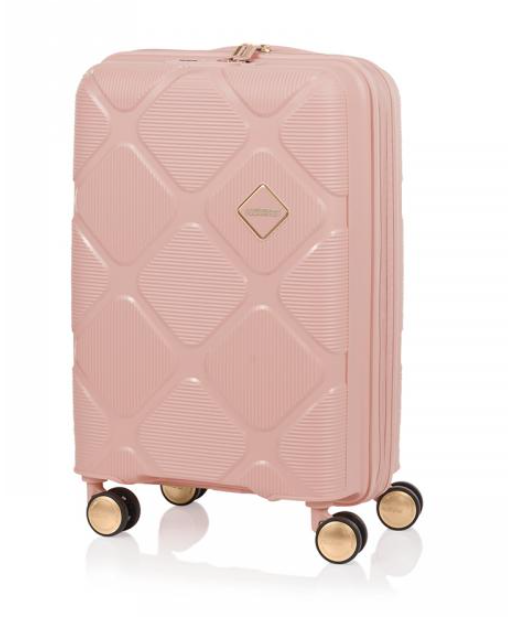 [レンタル] [1-3泊向けサイズ]アメリカンツーリスター インスタゴン スピナー55EXP 35L/拡張時42Lハード スーツケース ピーチブロッサム