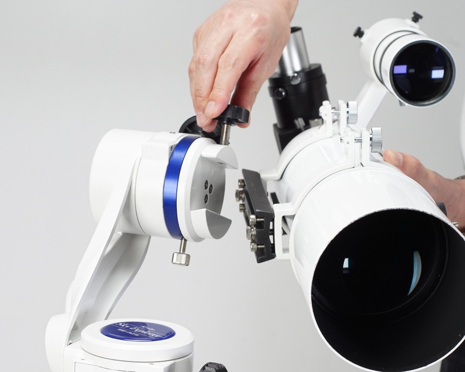 [レンタル] ケンコー・トキナー スカイエクスプローラー SE-AZ5 天体望遠鏡 三脚付き+SE120鏡筒セット - 3