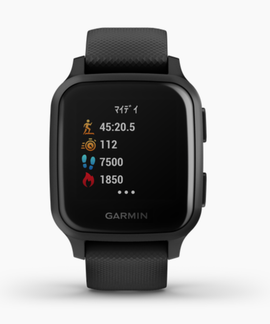 レンタル] ガーミン GARMIN Venu Sq Music Black / Slate GPS