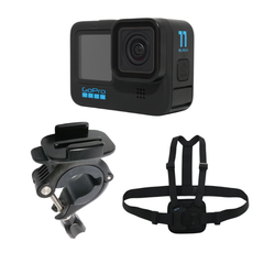 GoPro HERO11 Black スキー向け ハンズフリーセット(防水ハウジング付き)