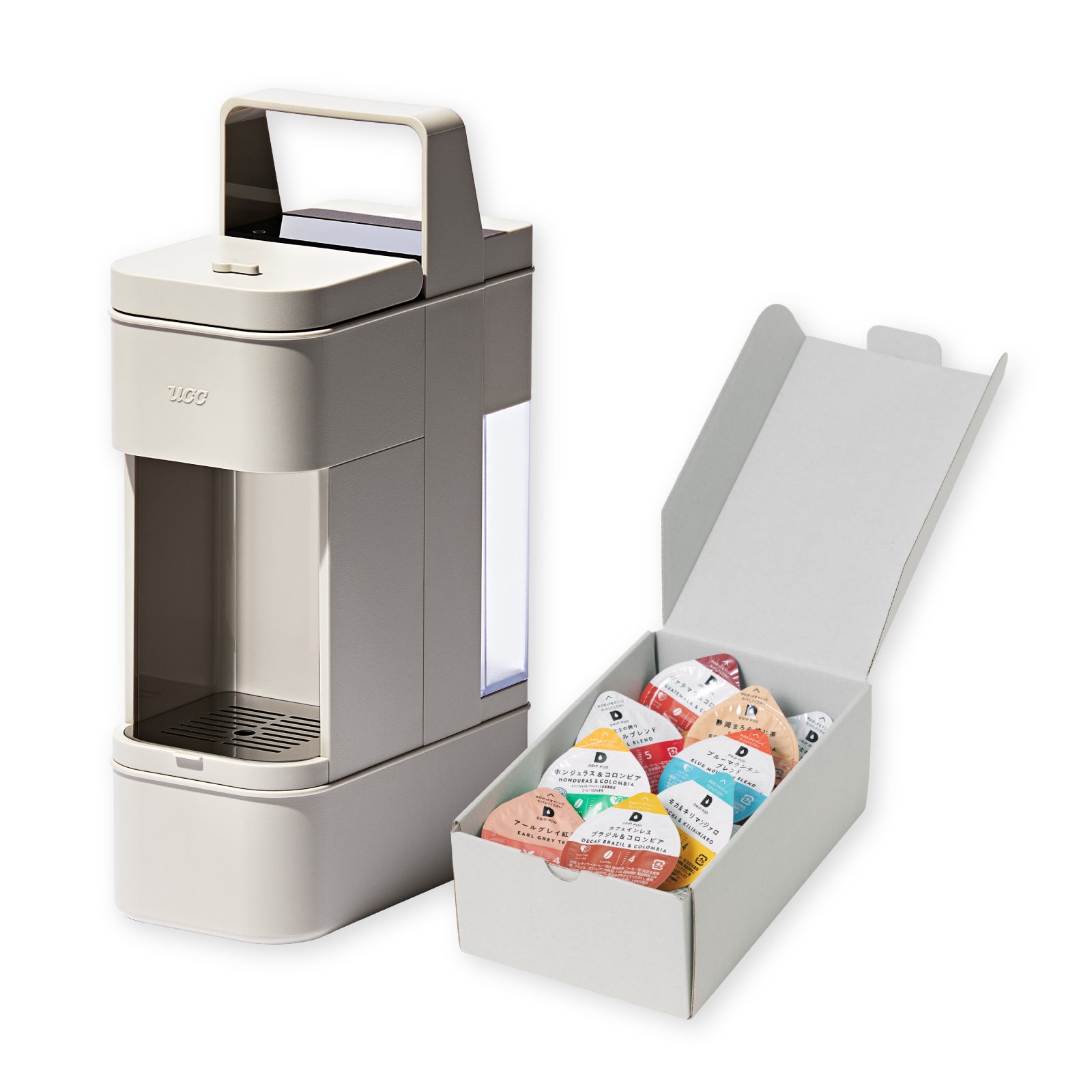 [レンタル] 【テイスティングキット付】UCC DRIP POD YOUBI スチームホワイト