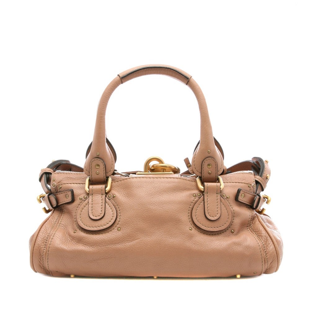 [レンタル] レディース クロエ パディントン CALF 2wayハンドバッグ 鍵付き - 3