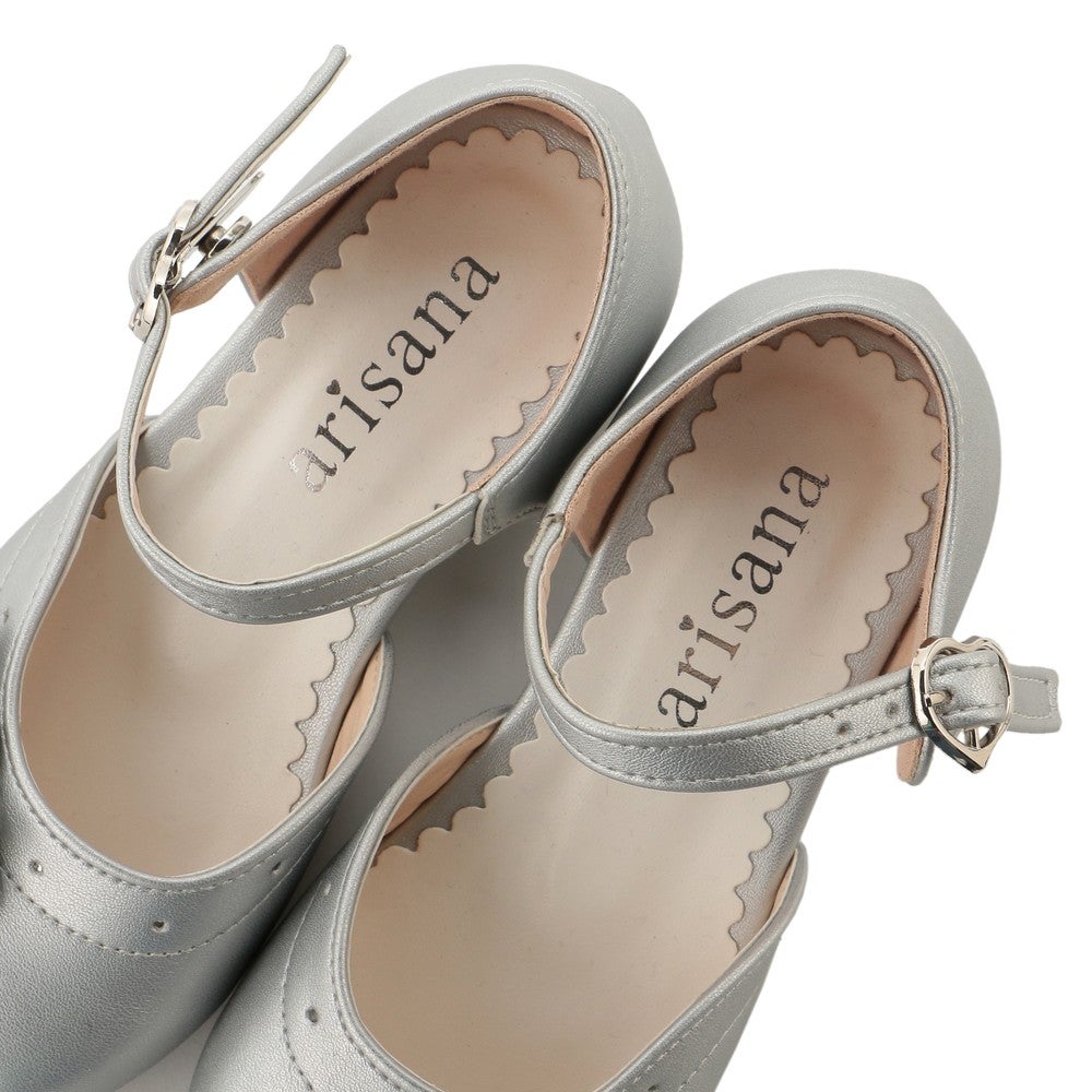[レンタル] レディース 【子供用】アリサナ リボンモチーフ フォーマル シューズの宅配レンタル - 9