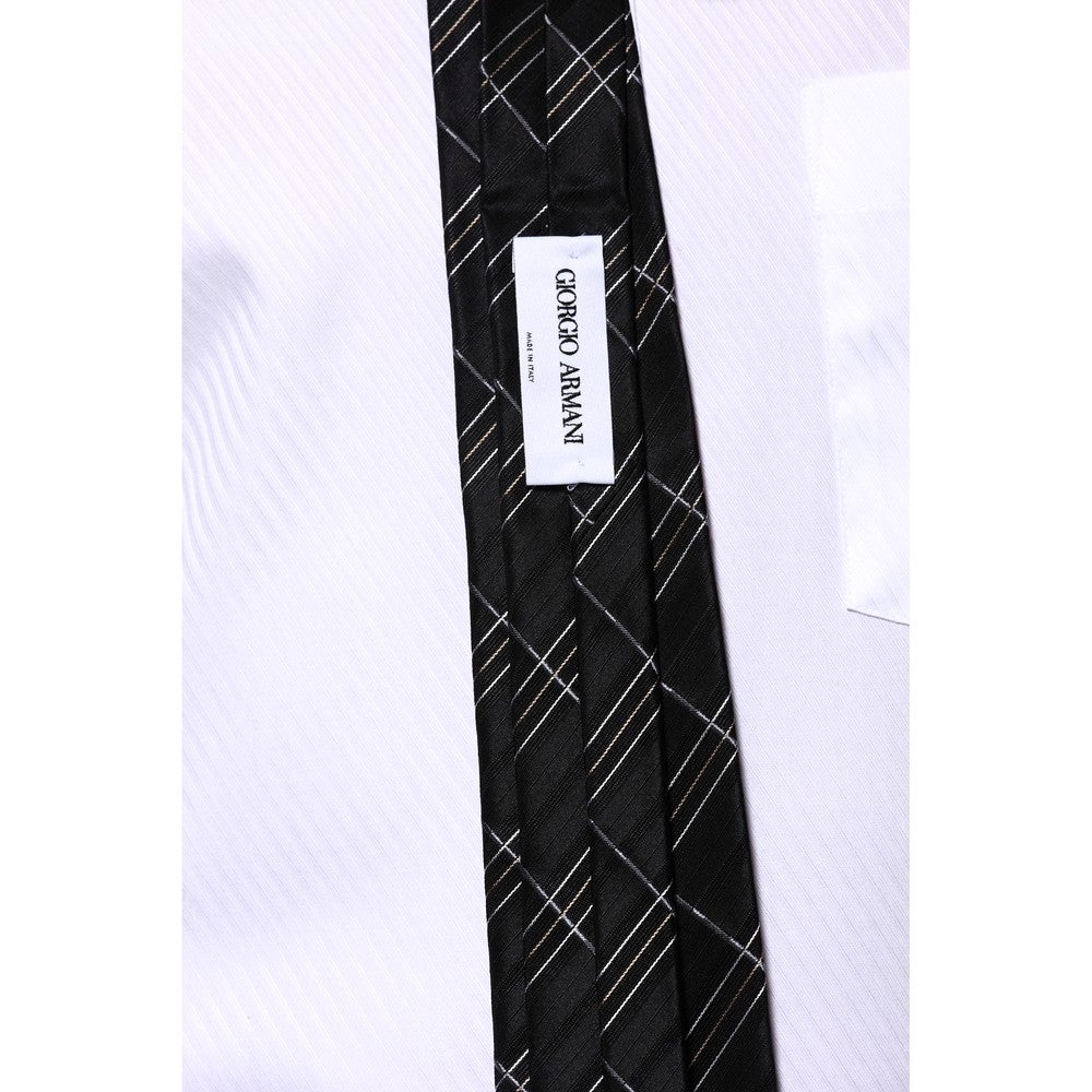 [レンタル] ジョルジオ・アルマーニ メンズネクタイ シルク ブルー＆ストライブ / グレー＆ドット / ブラック＆ウインドーペンの宅配レンタル - 15