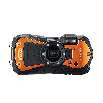 [レンタル] リコー WG-80 防水コンパクトデジタルカメラ オレンジ