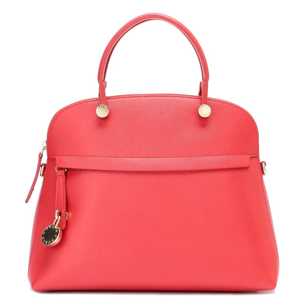 [レンタル] レディース フルラ パイパー ドームシルエット ハンドバッグ - 12