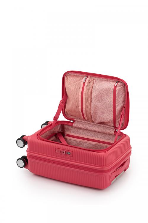 [レンタル] [1-3泊向けサイズ]AMERICAN TOURISTER CURIO スピナー55 エキスパンダブル 33L/拡張時42L ハードスーツケースの宅配レンタル - 14