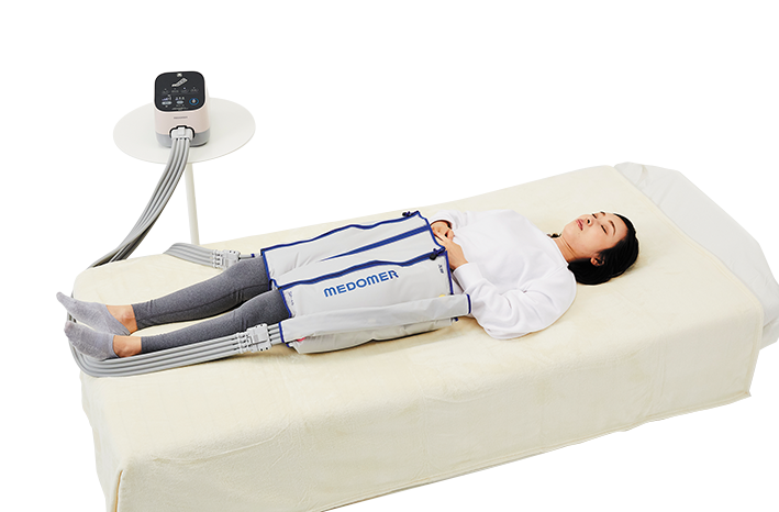 [レンタル] 【送料別】日東工器 本格的エアーマッサージ器ドクターメドマー®DM-45 ショートパンツセット - 2