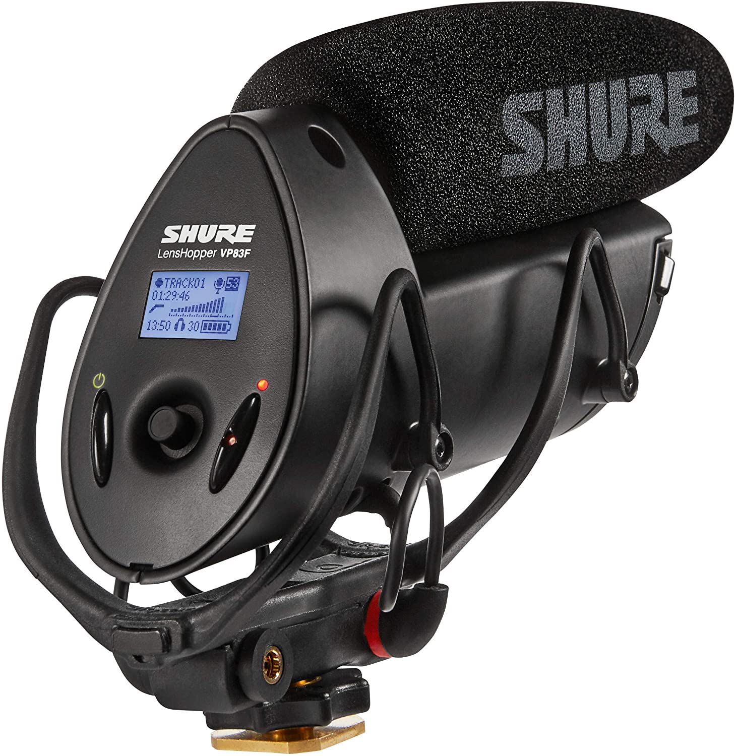 SHURE カメラマウント ショットガンマイク VP83F