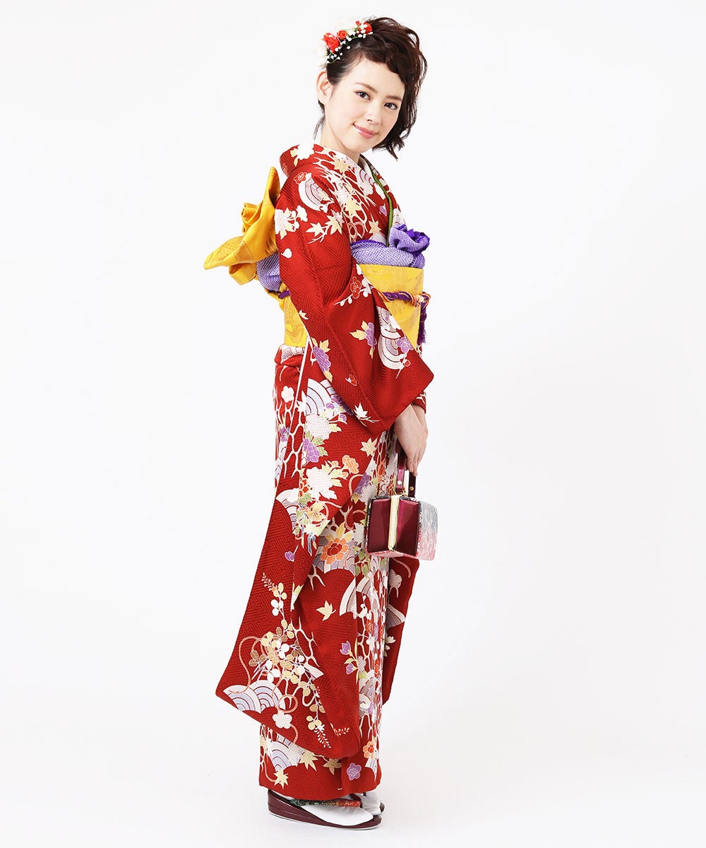 [レンタル] 【対応身長155-170cm】レンタル振袖フルセット-114の宅配レンタル - 2