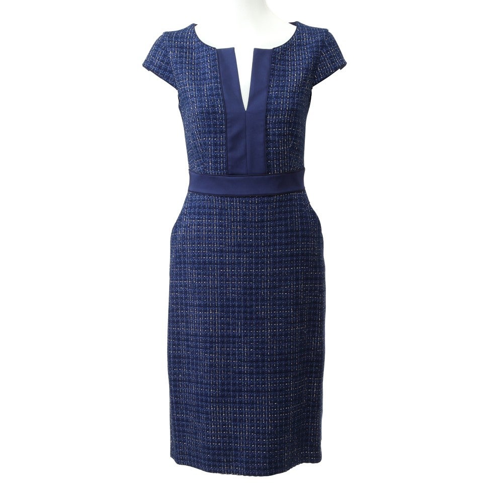 [レンタル] マックスマーラ セレモニースーツ2点セット(ジャケット+ワンピース) ブラック / ブルーの宅配レンタル - 3